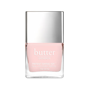 butter LONDON - Sandy Bum (Light Pink) Patent Shine 10X Nail Lacquer - Full White Background.