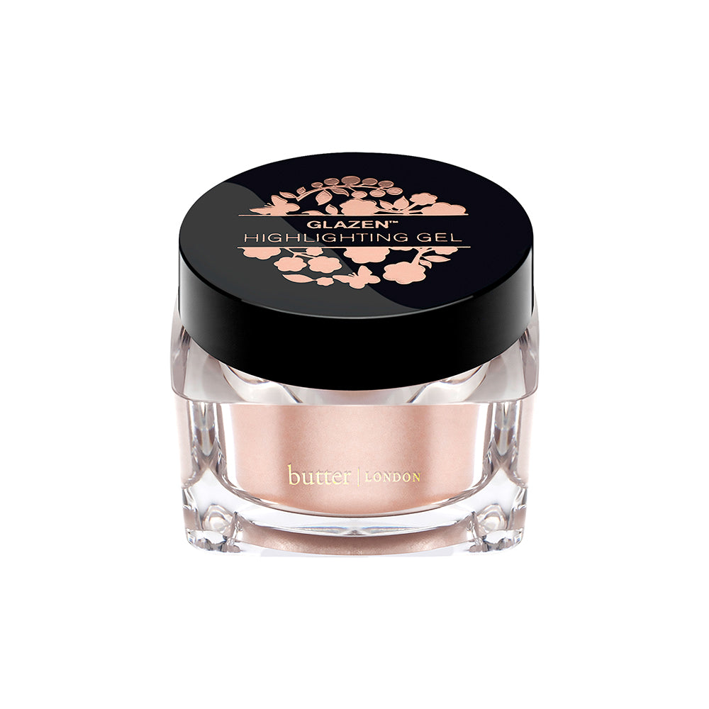 butter LONDON - Chandelier (Pale Pink Shimmer) Glazen™ Highlighting Gel - Full White Background.