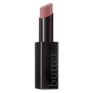 Butter London - Thrilled (Musky Pink) Plush Rush Satin Matte Lipstick Collection - Full White Background