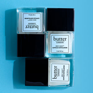butter LONDON - (Clear) Melt Away Cuticle Exfoliator - Lifestyle Image.