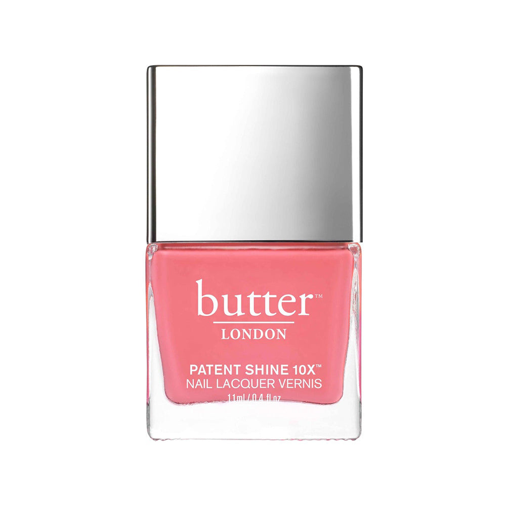 butter LONDON - Ace (Purple) Patent Shine 10X Nail Lacquer - Full White Background.