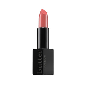 Butter London - Playful (Dusky Pink) Plush Rush Lipstick - Full White Background