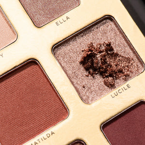  butter LONDON - (Rose Gold Shimmer) Teddy Girl 9-Piece Eyeshadow Palette, Lifestyle Image.
