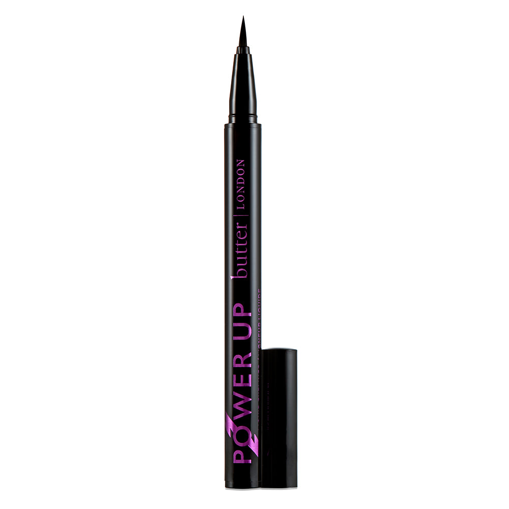 Butter London - Power Up All Day Wear Liquid Eyeliner (Matte Black) - Full Product White Background
