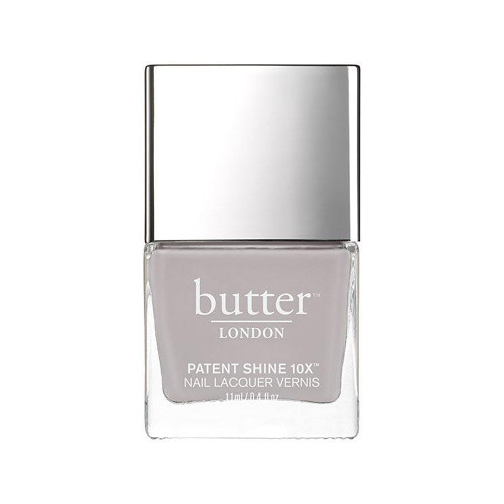 butter LONDON - Ace (Purple) Patent Shine 10X Nail Lacquer - Full White Background.