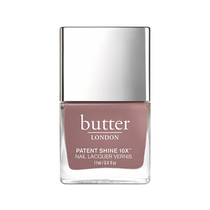 butter LONDON - Royal Appointment (Brown) Patent Shine 10X Nail Lacquer - Full White Background.