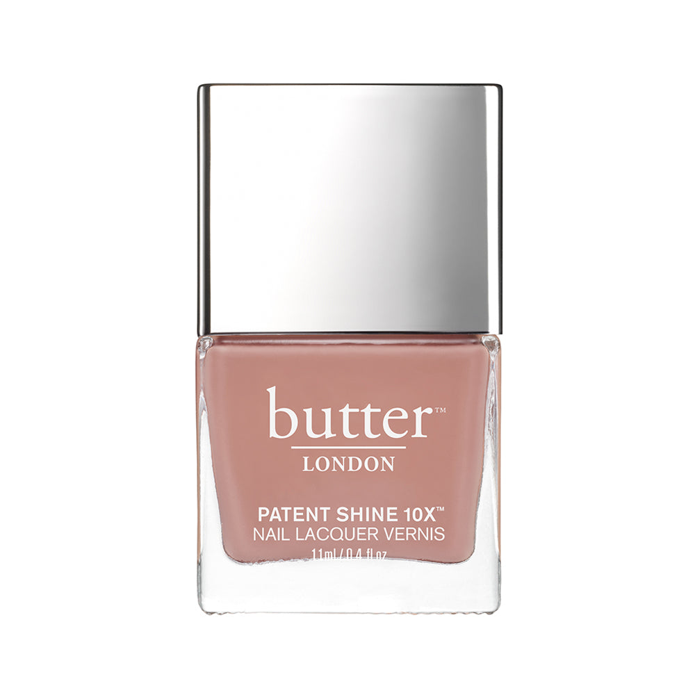 butter LONDON - Ace (Purple) Patent Shine 10X Nail Lacquer - Full White Background.