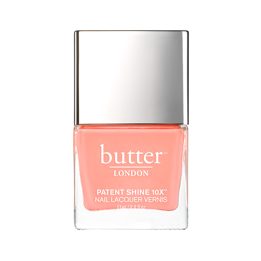 butter LONDON - Ace (Purple) Patent Shine 10X Nail Lacquer - Full White Background.