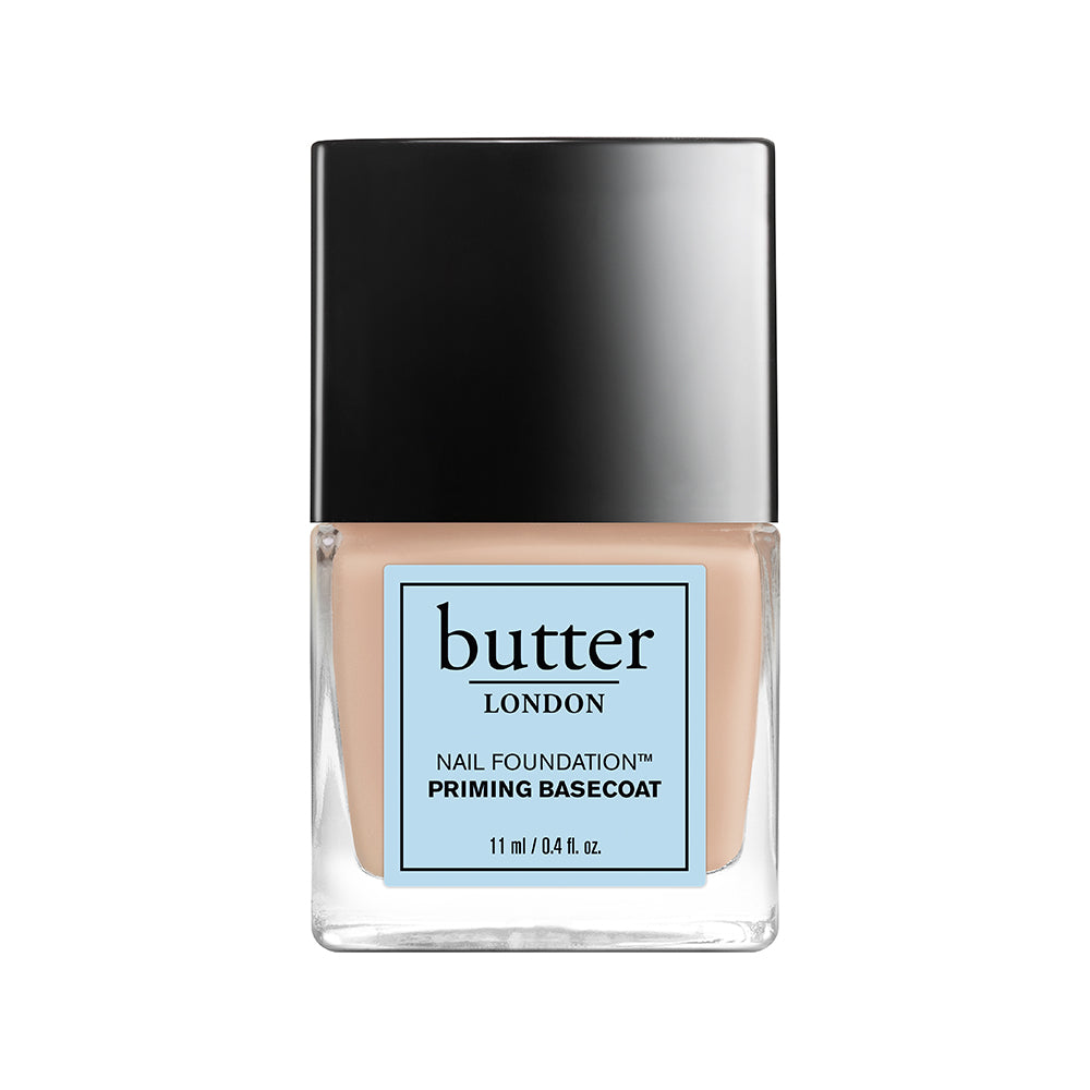 butter LONDON - (Nude) Nail Foundation Basecoat - Full White Background.