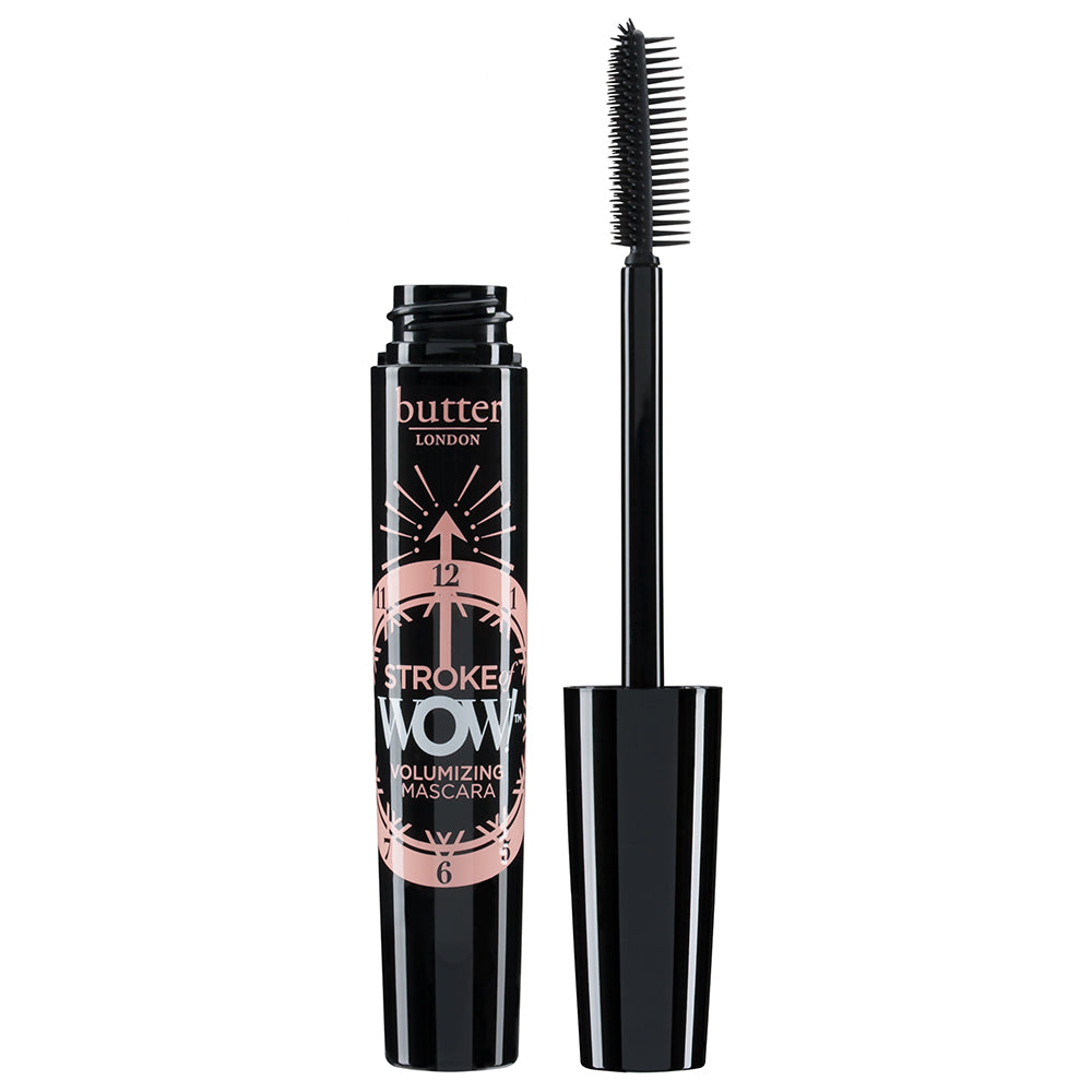 Butter London - Stroke of Wow™ Volumising Mascara (Black) - Full Product White Background